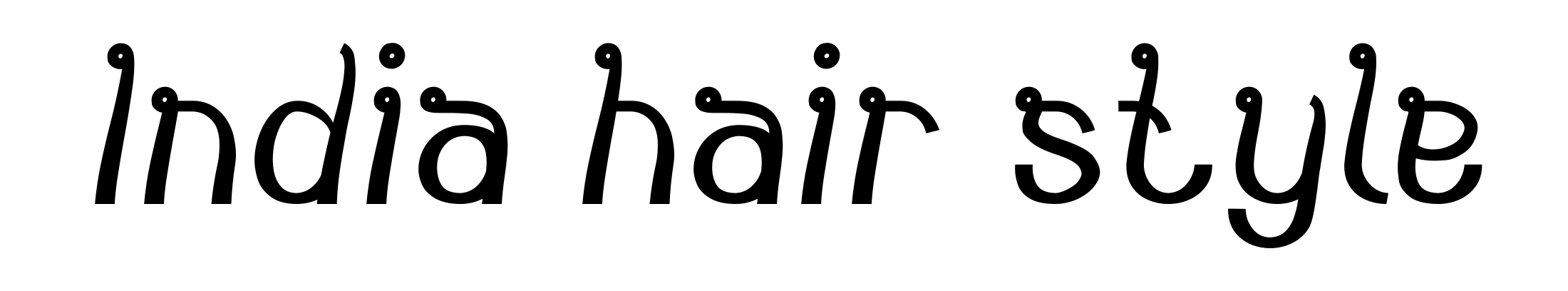 India hair style